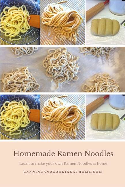 How to Make Fresh Ramen Noodles, Recipe