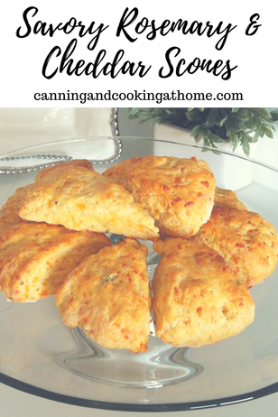 Savory Rosemary and Cheddar Scones